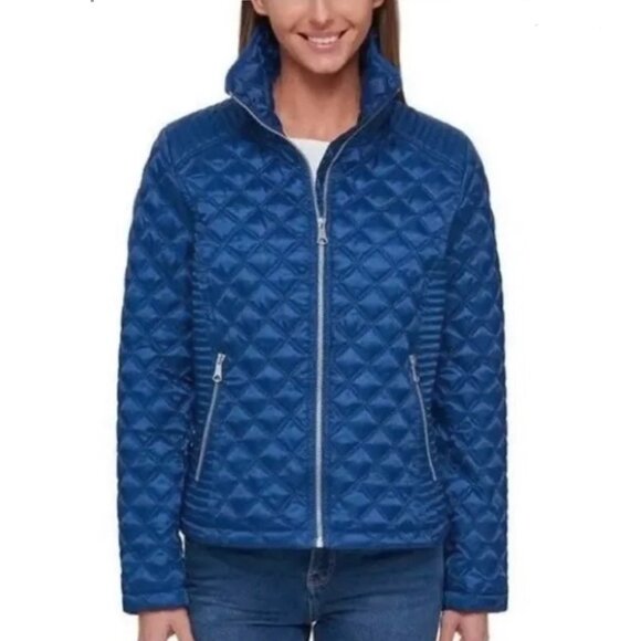NEW ANDREW MARC QUILTED ZIP MOTO JACKET PREMIUM COASTAL COWGIRL CABINCORE XXL - Picture 3 of 10